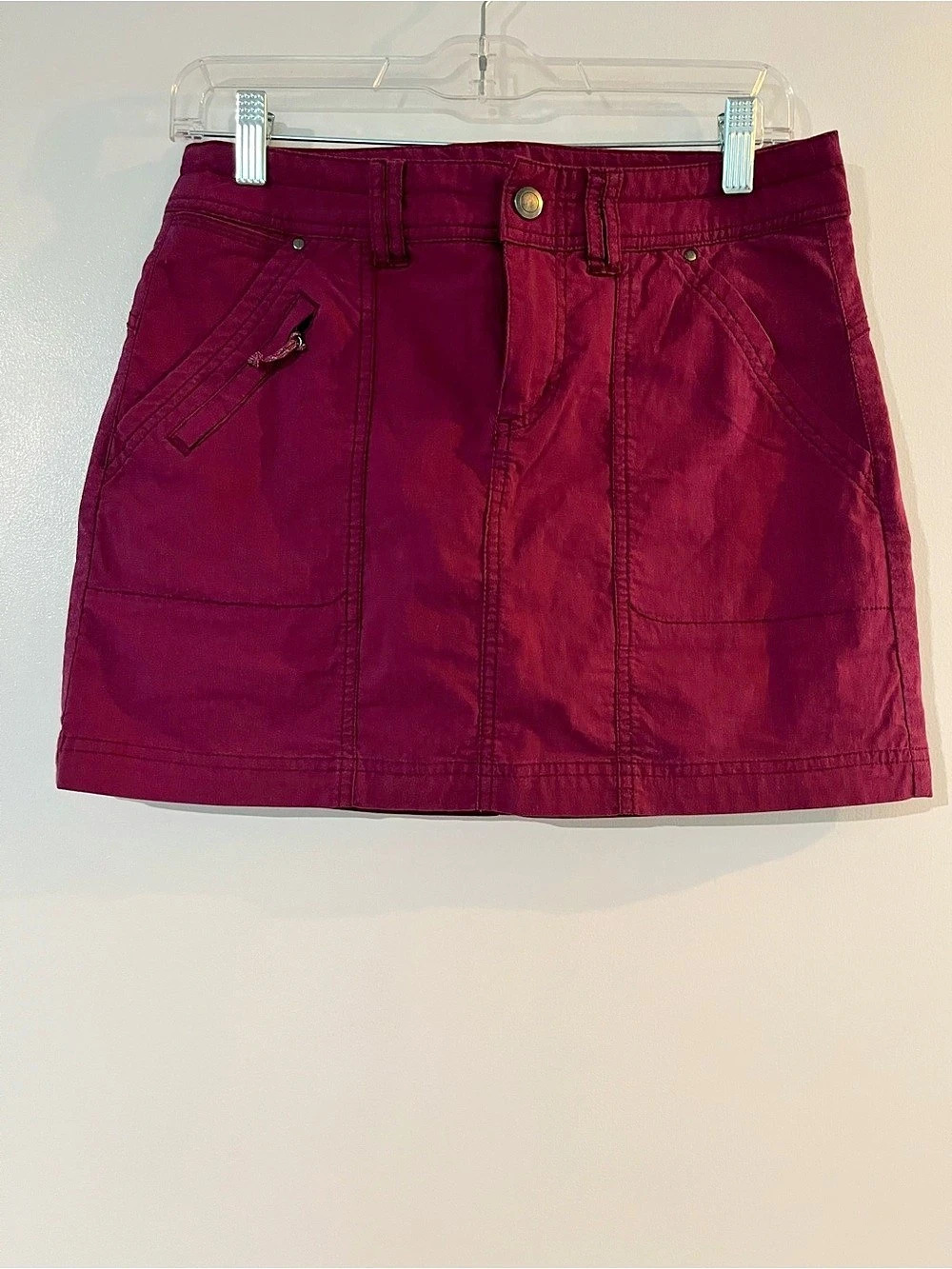 title nine Mini Skirt Plum Size 4 Like New